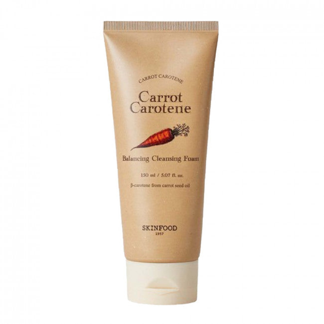 [SKINFOOD] CARROT CAROTRNE BALANCING CLEANSING FOAM