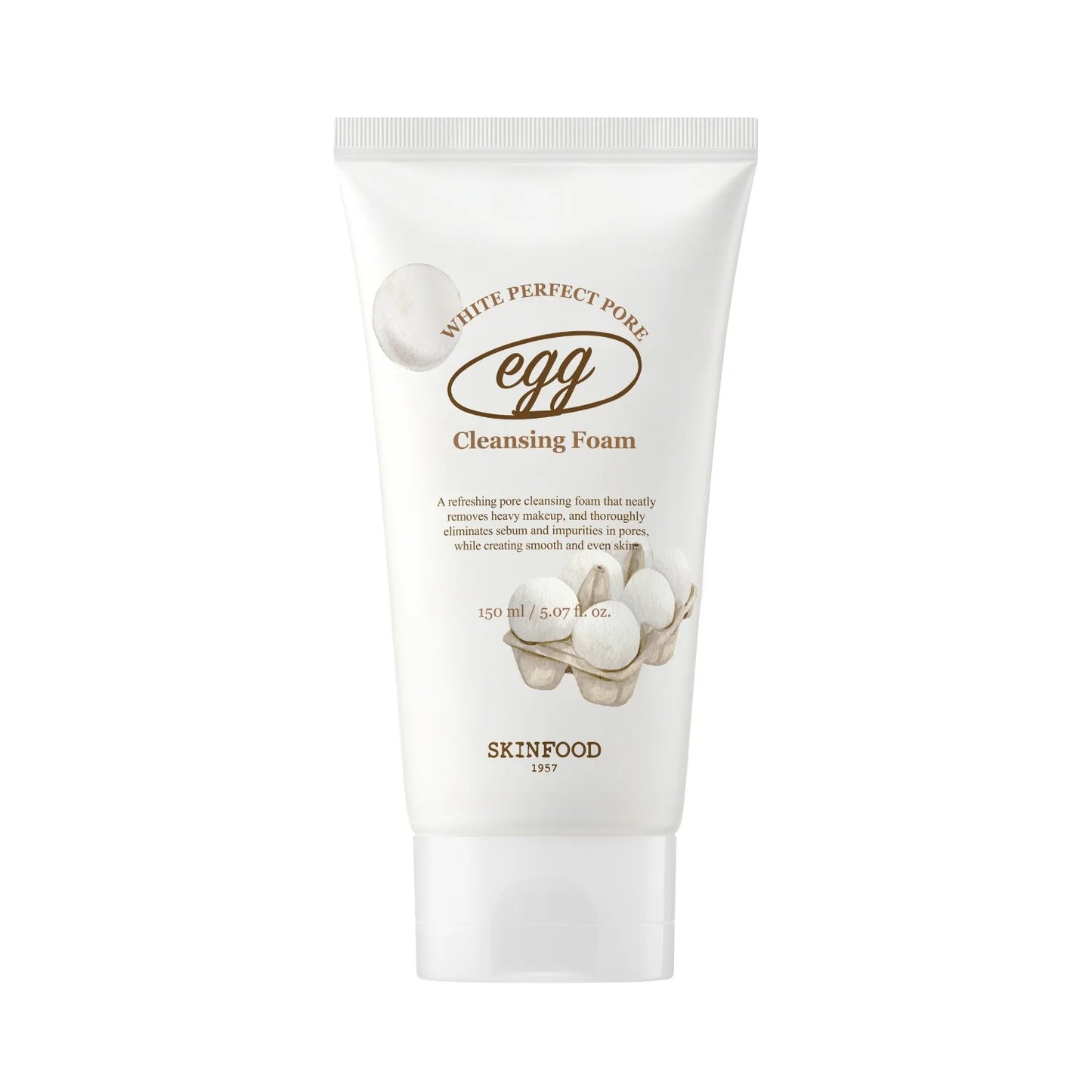 [SKINFOOD] EGG WHITE PERFECT PORE CLEANSING FOAM