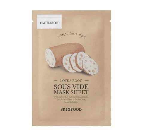 [SKINFOOD] LOTUS ROOT SOUS VIDE MASK SHEET