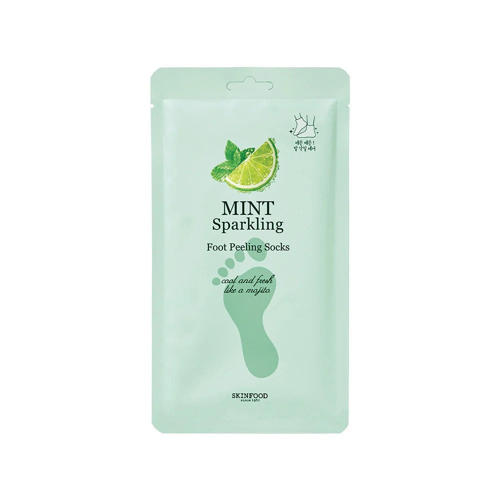 [SKINFOOD] MINT SPA FOOT PEELING SOCKS