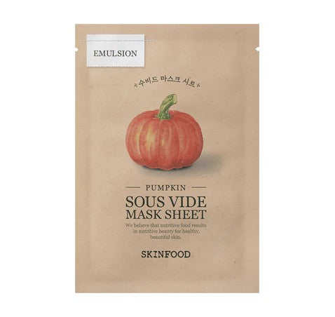 [SKINFOOD] PUMPKIN SOUS VIDE MASK SHEET