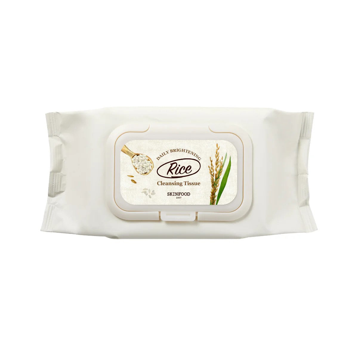 [SKINFOOD] RICE DAILY BRIGHTENING CLEANSING TISSUE