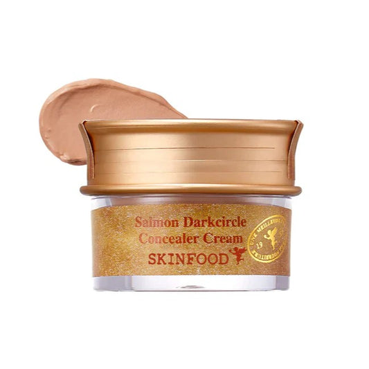 [SKINFOOD] SALMON DARKCIRCLE CONCEALER CREAM 02 BEIGE