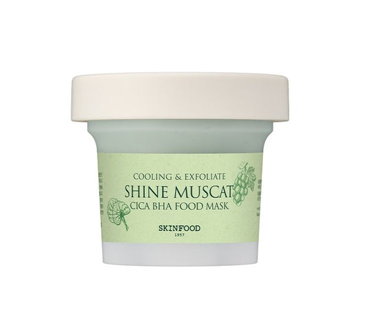 [SKINFOOD] SHINE MUSCAT CICA BHA FOOD MASK