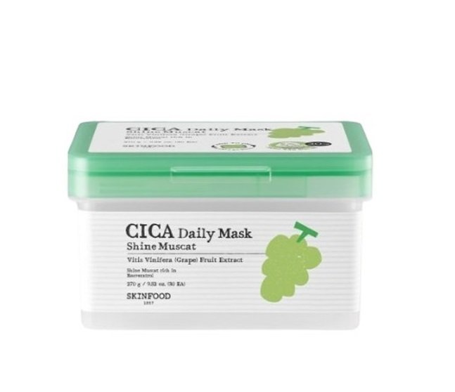 [SKINFOOD] SHINE MUSCAT CICA DAILY MASK