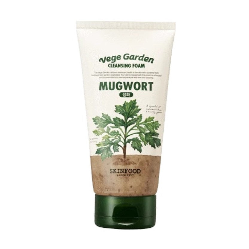 [SKINFOOD] VEGE GARDEN CLEANSING FOAM MUGWORT