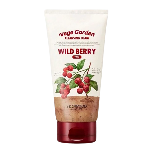 [SKINFOOD] VEGE GARDEN CLEANSING FOAM WILD BERRY