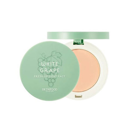 [SKINFOOD] WHITE GRAPE FRESH UP LIGHT PACT 23 SAND BEIGE