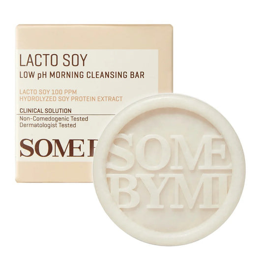 [SOMEBYMI] LACTOSOY LOW PH MORNING CLEANSING BAR [90g]