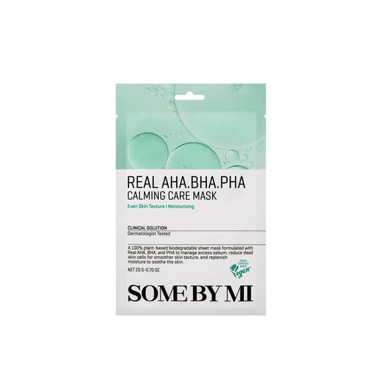 [SOMEBYMI] REAL AHA-BHA-PHA CALMING CARE MASK [20g]