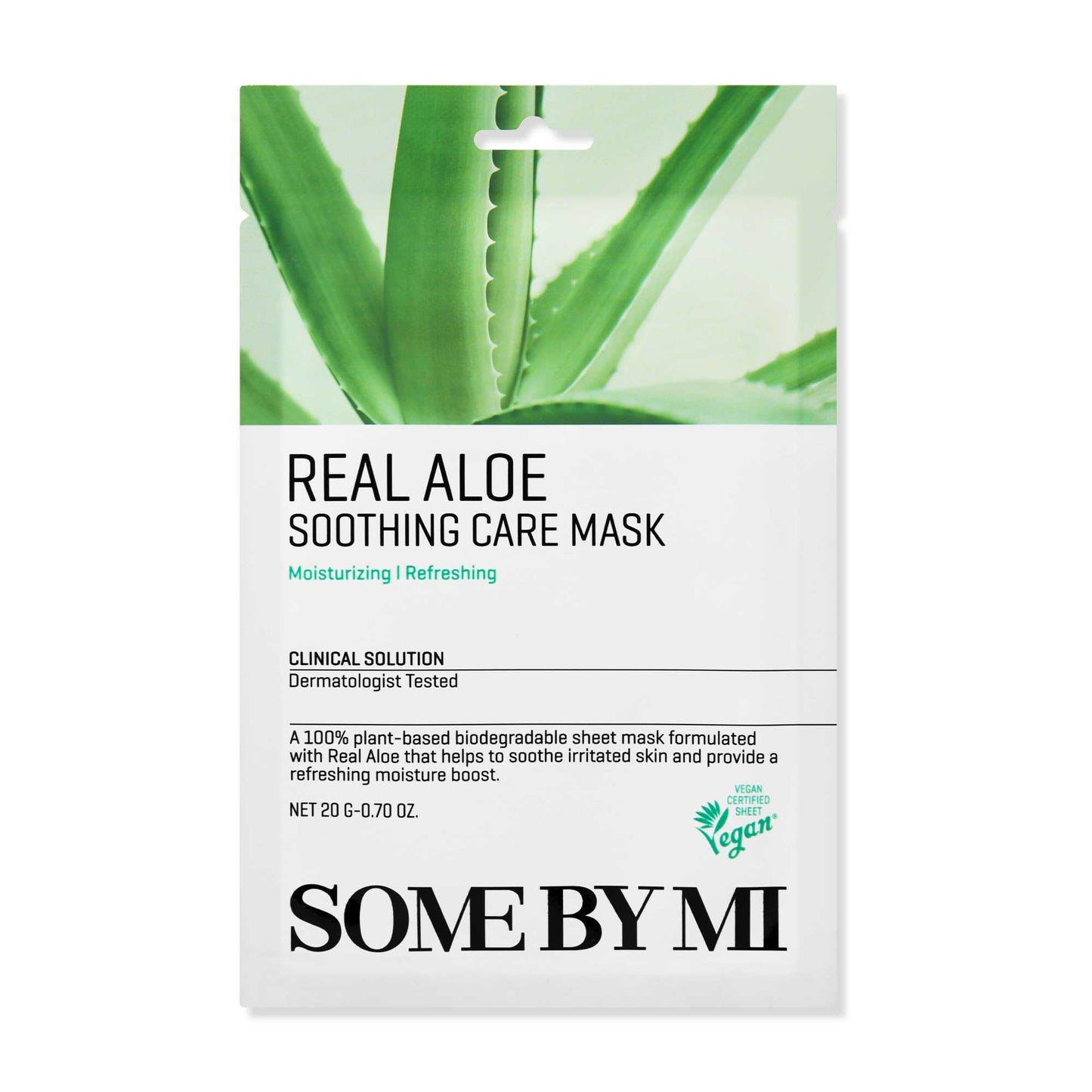 [SOMEBYMI] REAL ALOE SOOTHING CARE MASK [20g]