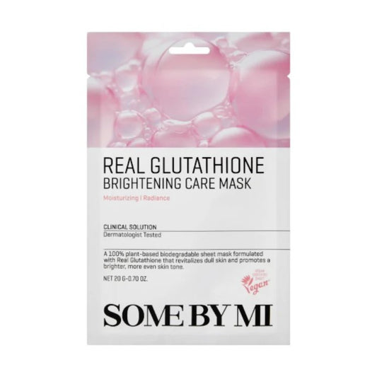 [SOMEBYMI] REAL GLUTATHIONE BRIGHTENING CARE MASK [20g]