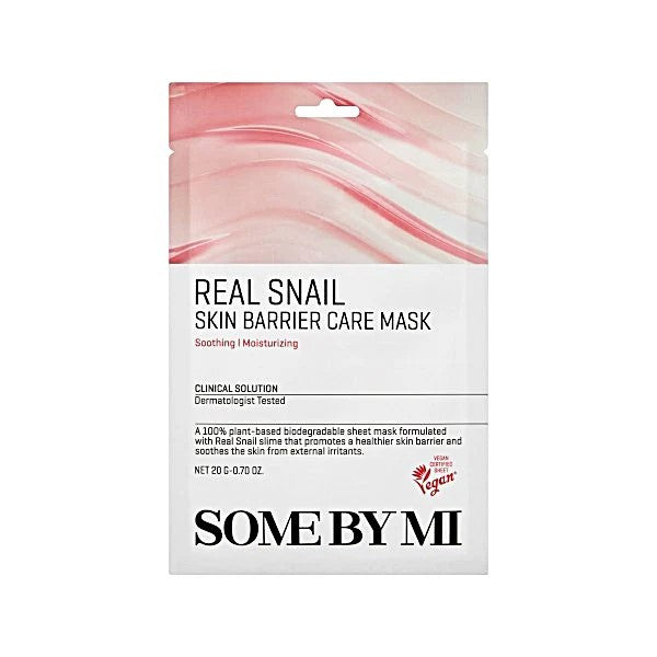 [SOMEBYMI] REAL SNAIL SKIN BARRIER CARE MASK [20g]