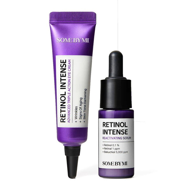 [SOMEBYMI] RETINOL INTENSE TRIAL KIT [Serum 10ml, Eye Cream 10ml]