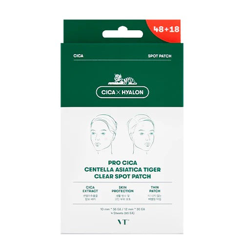 [VT] Pro Cica Centella Asiatica Tiger Clear Spot Patch 4pcs