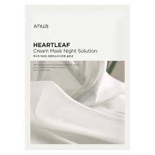 [ANUA] HEARTLEAF CREAM MASK NIGHT SOLUTION 25ML (1PCS)