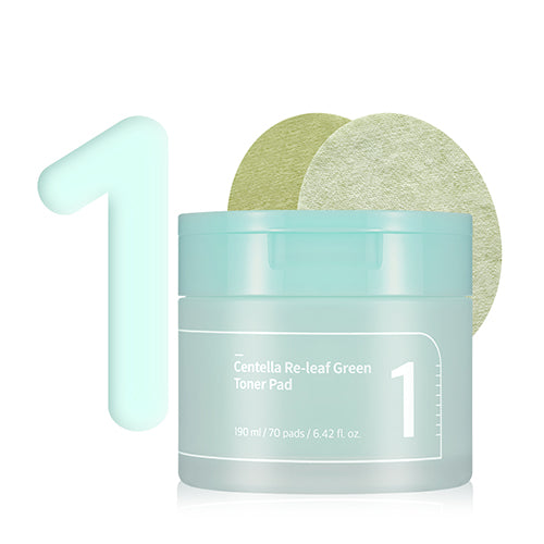 [NUMBUZIN] No.1 Centella Re-Leaf Green Toner Pad 190ml / 70 Pads