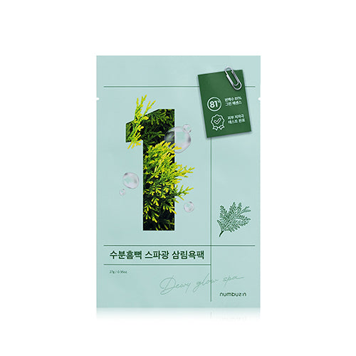 [NUMBUZIN] No.1 Dewy Glow Spa Sheet Mask 1ea