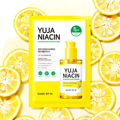 [SOMEBYMI] Yuja Niacin 30Days Blemimsh Care Serum Mask [25g]