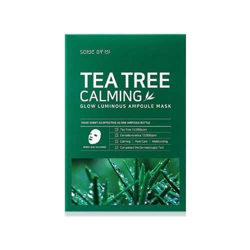 [SOMEBYMI] 30 DAYS TEA TREE CALMING GLOW LUMINOUS AMPOULE MASK [25g]